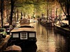 Nizozemí - Amsterdamské kanály
